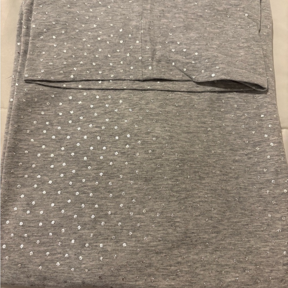 Talbots Heather Gray cotton turtleneck
